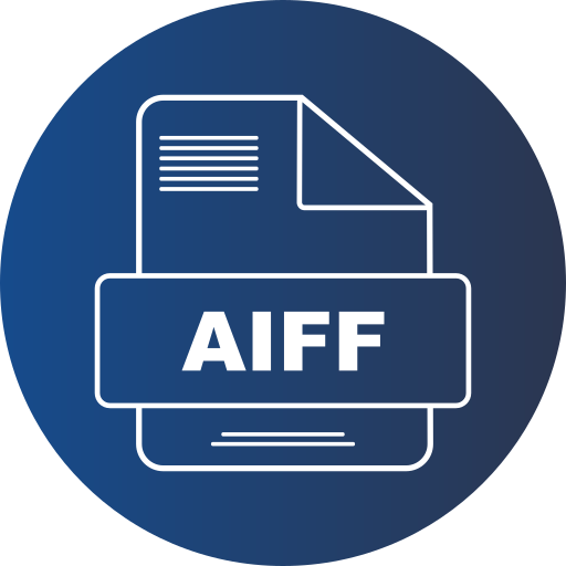 aiff icono gratis