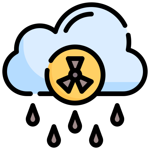 lluvia ácida icono gratis