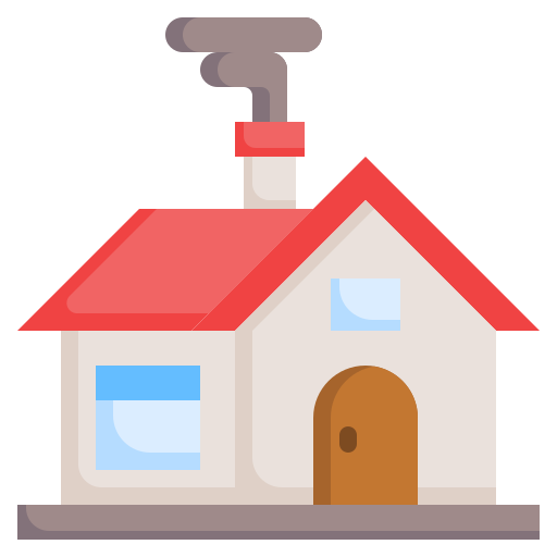 chimenea icono gratis