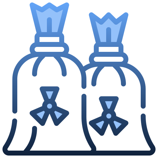 residuos tóxicos icono gratis