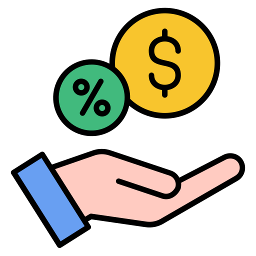 Mutual Fund Generic Color Lineal-color Icon