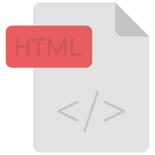 código html icono gratis