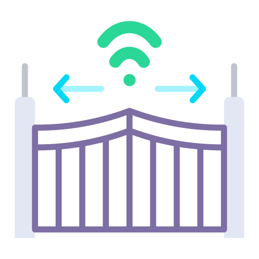 Fence Generic color fill icon