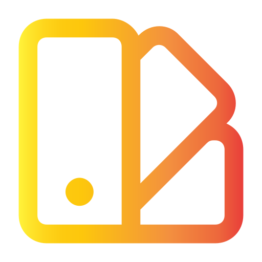 paleta de color icono gratis