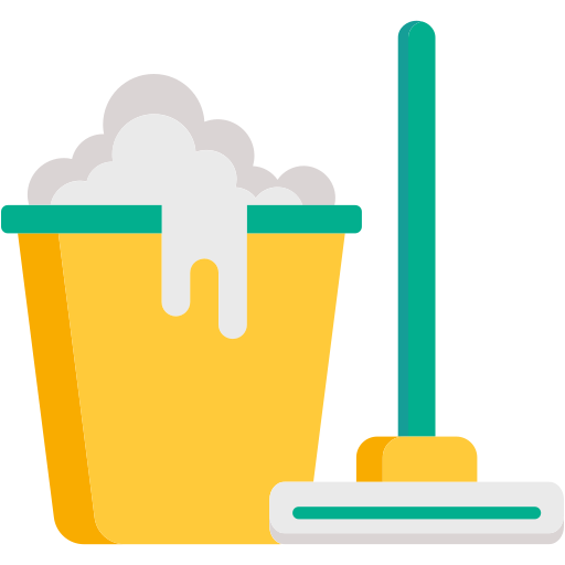 Cleaning Generic color fill icon