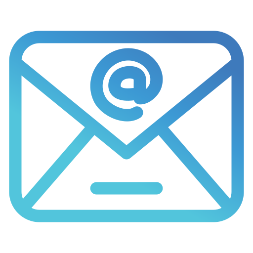 Mail Generic gradient outline icon