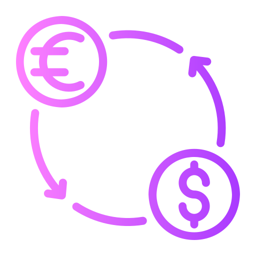 돈 교환 무료 아이콘