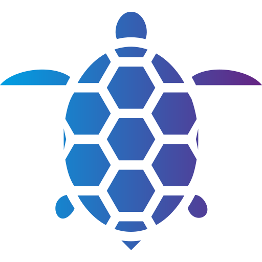 Turtle Generic gradient fill icon