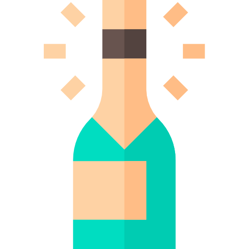 champán icono gratis champán icono gratis