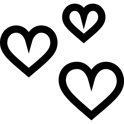 cœurs Icône gratuit cœurs Icône gratuit