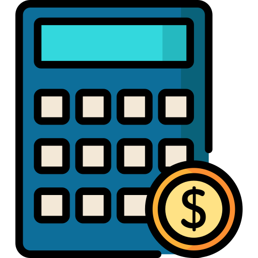 Calculator Special Lineal color icon