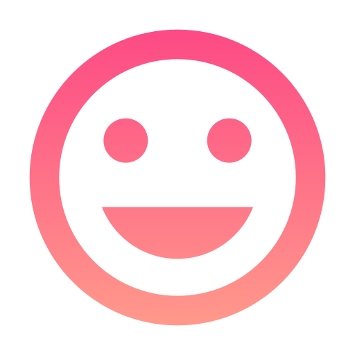 Smile Generic gradient outline icon