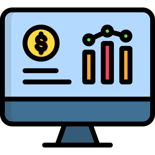 Market analysis Generic color lineal-color icon