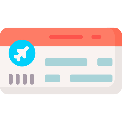 탑승권 무료 아이콘