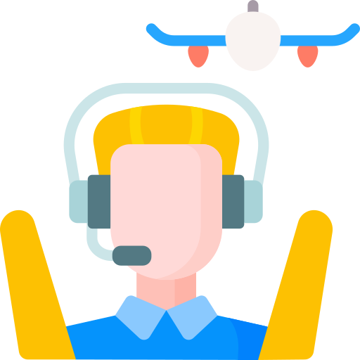 Air traffic controller Special Flat icon