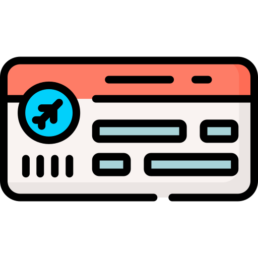 Boarding pass free icon Boarding pass free icon