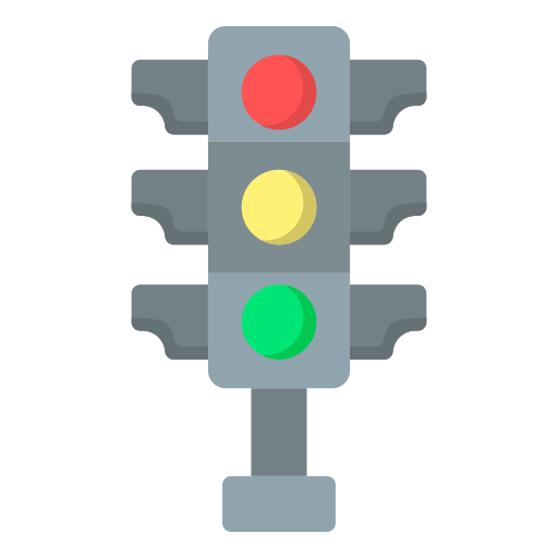 Traffic light Generic color fill icon