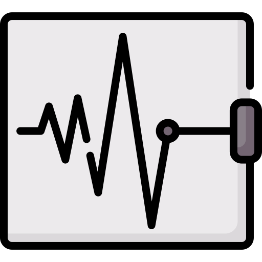 sismógrafo grátis ícone