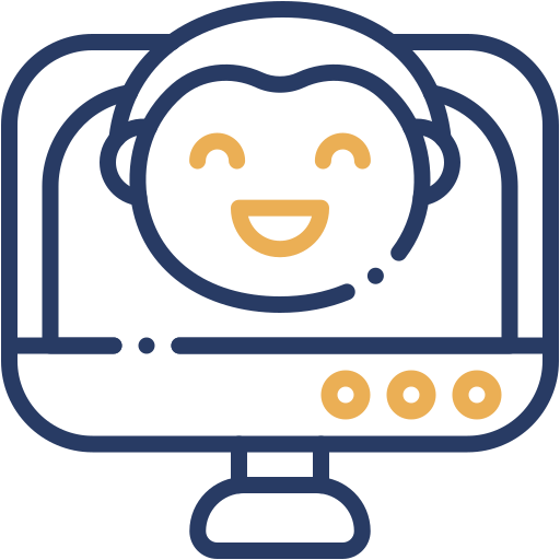 Videoconference Generic color outline icon