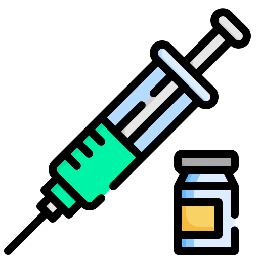 Vaccine free icon