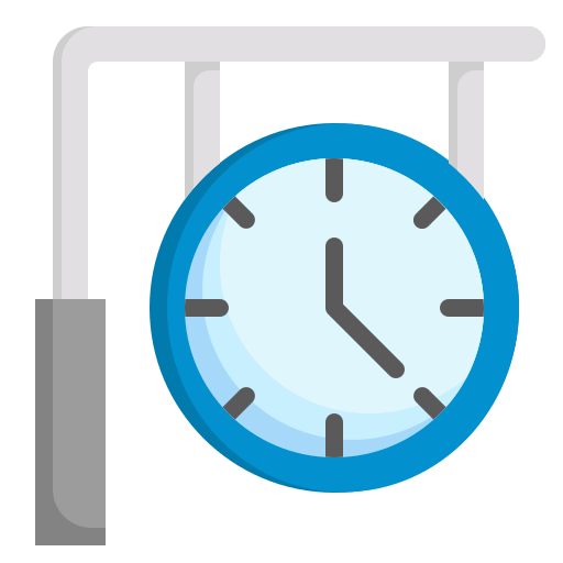 Clock free icon Clock free icon