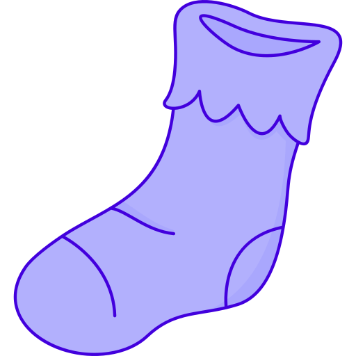 Baby Socks Generic Outline Color icon