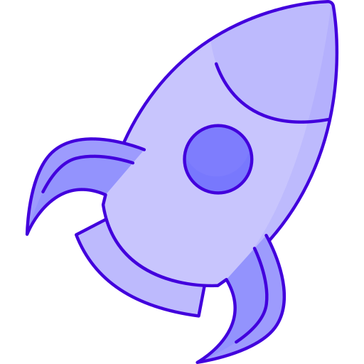 Spaceship Generic color outline icon