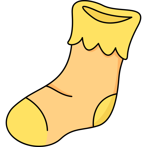 Baby socks Generic color outline icon