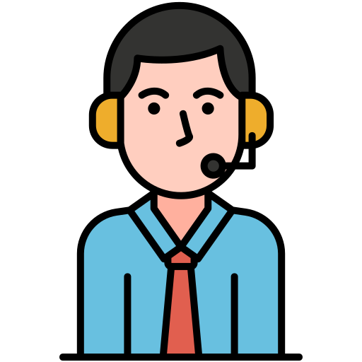 Customer support Flaticons Lineal Color icon