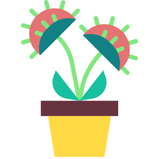 planta carnívora icono gratis