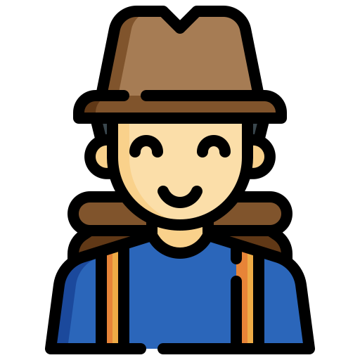 Traveler Generic color outline icon