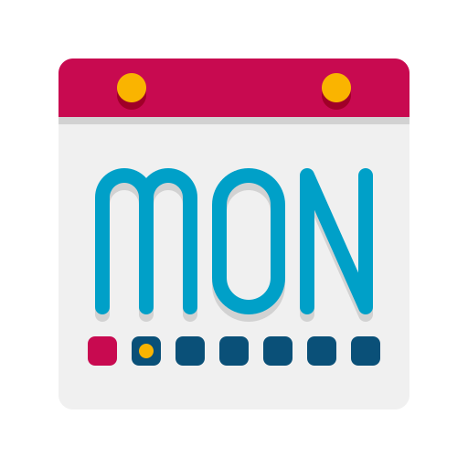 lundi Icône gratuit lundi Icône gratuit