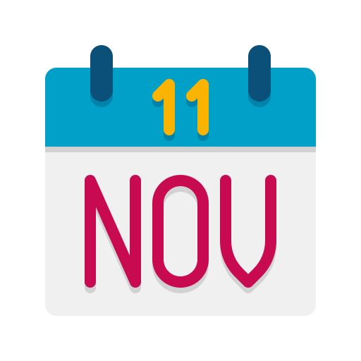 noviembre icono gratis