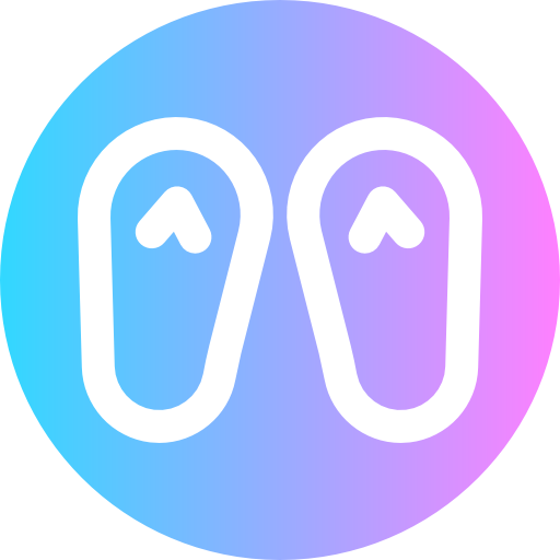 chancletas icono gratis