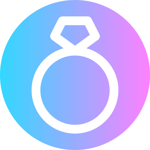 bague de fiançailles Icône gratuit