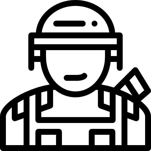 ícone Do Jogo De Tiro Em Primeira Pessoa Com Interface De Contorno  Multijogador Online Militar Vetor PNG , Contorno, Interface, Militares  Imagem PNG e Vetor Para Download Gratuito