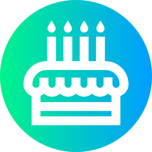 Cake Super Basic Straight Circular icon