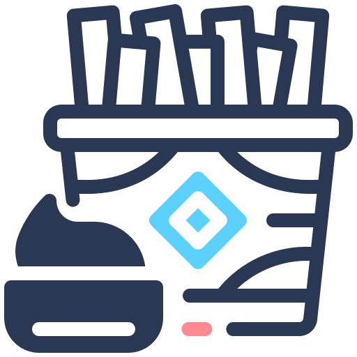 картофель фри бесплатно иконка