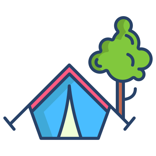 Camping Icongeek26 Linear Colour icon