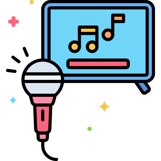 karaoke icono gratis