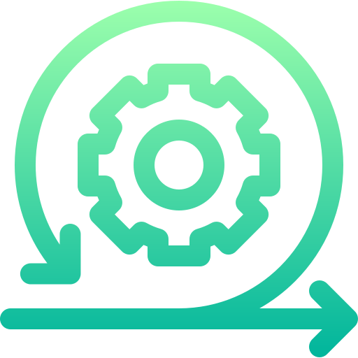 Agile Basic Gradient Lineal color icon