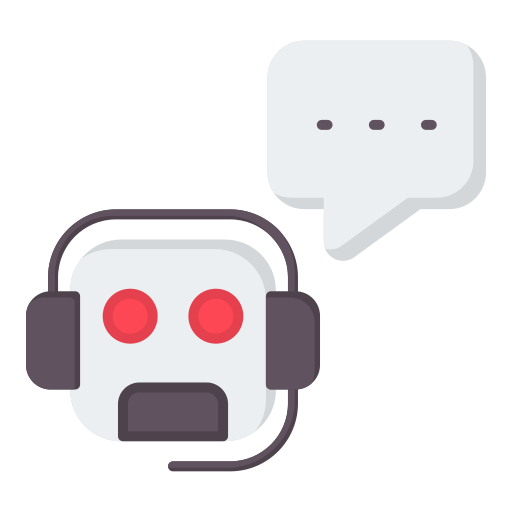 bot conversacional icono gratis