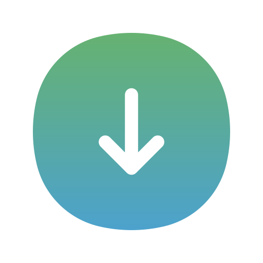 flecha hacia abajo icono gratis