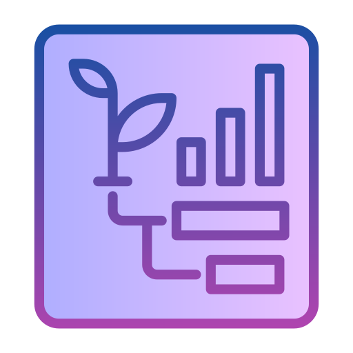 Report Generic gradient lineal-color icon