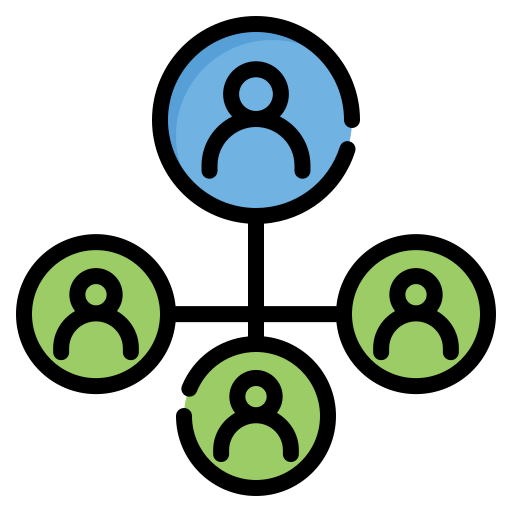 Партнерский маркетинг бесплатно иконка