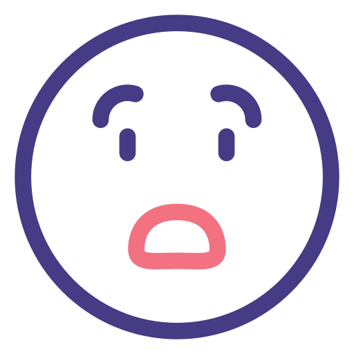 conmocionado icono gratis