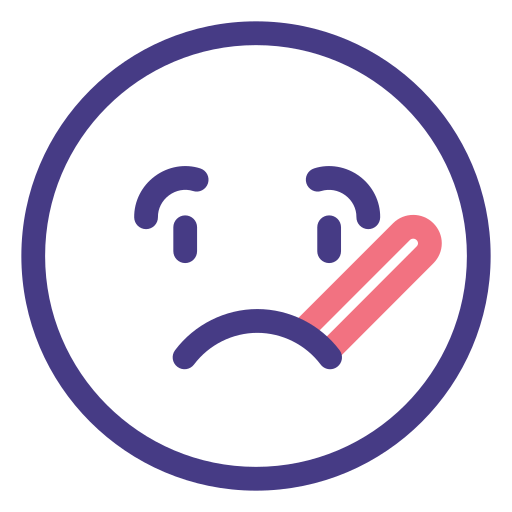 Sick free icon