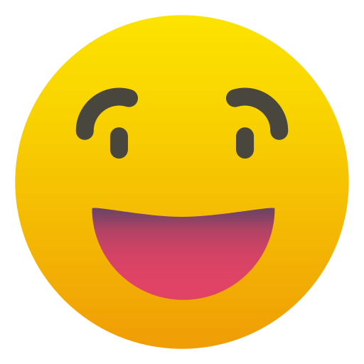 Laugh Generic gradient fill icon