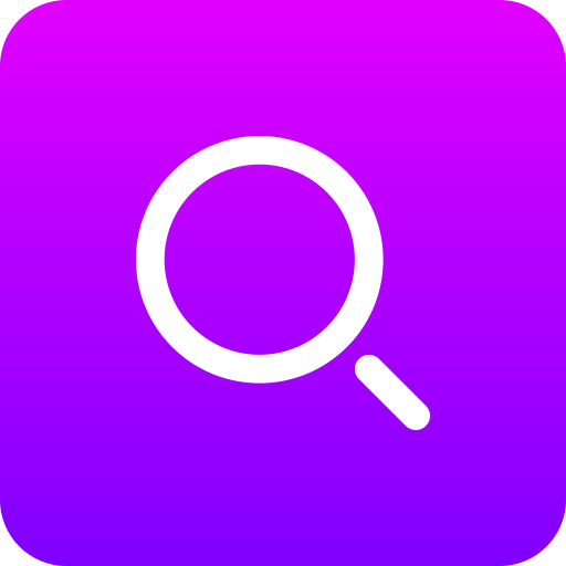 Search Generic gradient fill icon