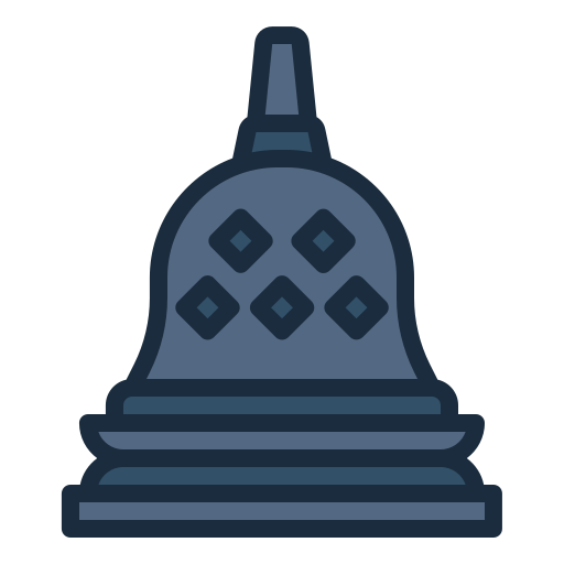 borobudur icono gratis